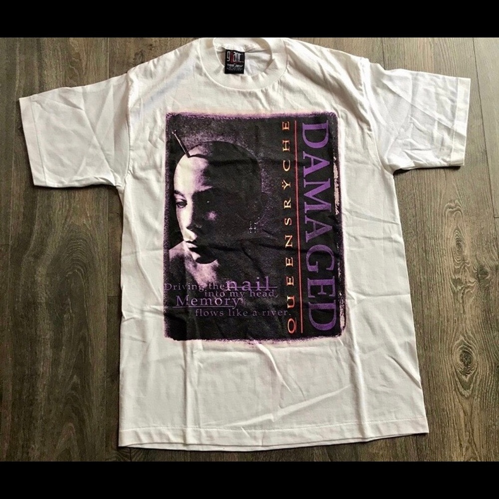 Vintage Queensryche “Damaged” Band Tee